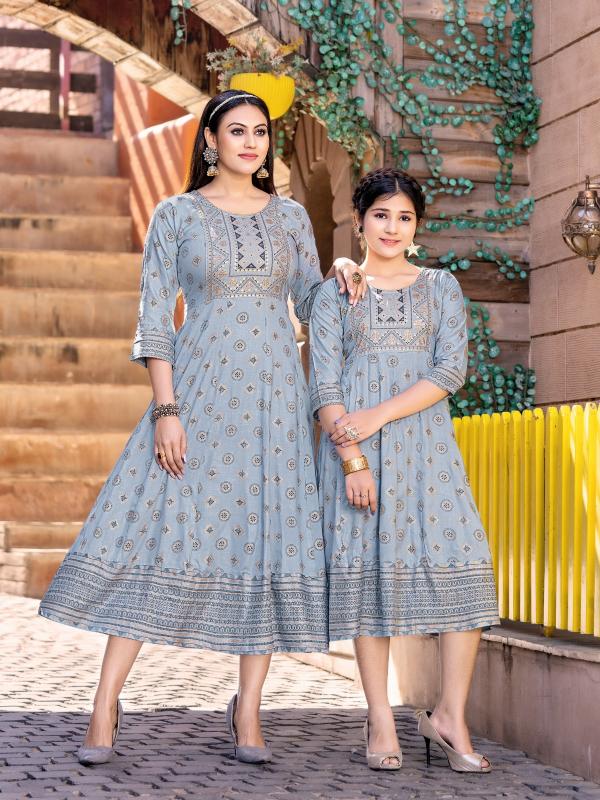 Banwery Me And Mom Vol 2 Mother Daughter Designer Kurti Collection